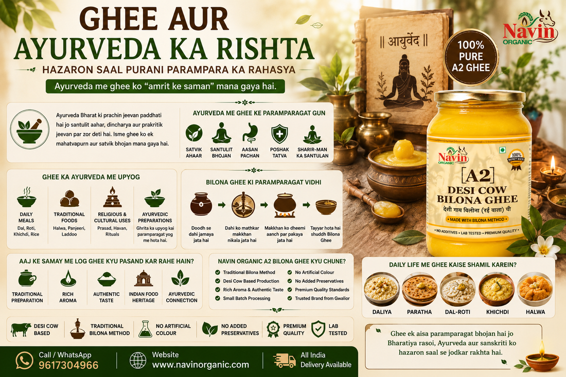 Ghee Aur Ayurveda Ka Rishta – Hazaron Saal Purani Parampara Ka Rahasya