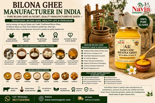 Bilona Ghee Manufacturer in India – Pure Bilona Ghee Kaise Banta Hai Aur Sahi Manufacturer Kaise Chune?