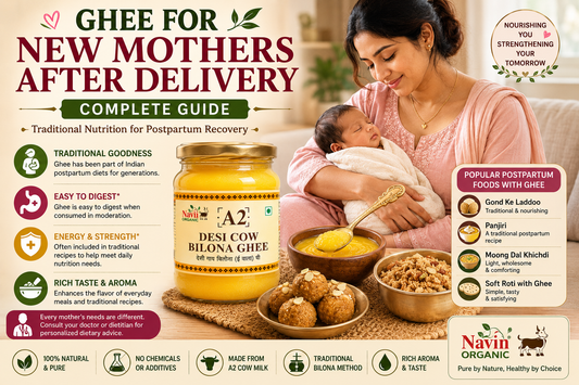 Ghee for New Mothers After Delivery – Complete Guide
