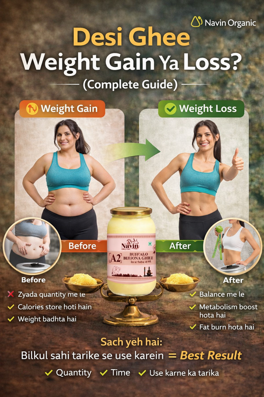 🧈 Desi Ghee Weight Gain Karta Hai Ya Weight Loss? (Complete Guide)