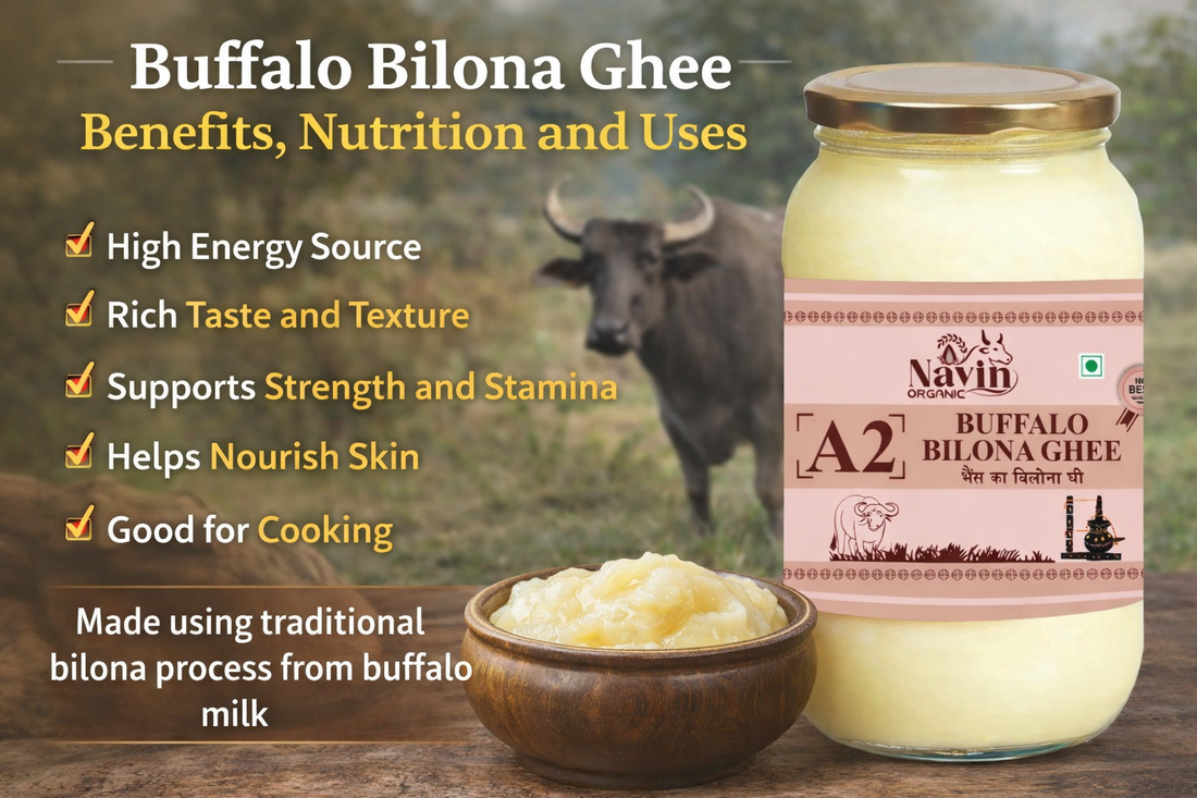 Buffalo bilona ghee benefits and nutrition made using traditional bilona method