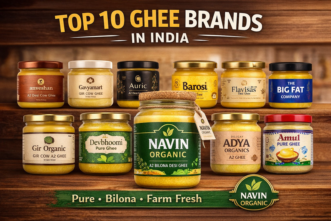 Top 10 Best Ghee Brands in India (2026) – कौन सा घी सबसे शुद्ध है?