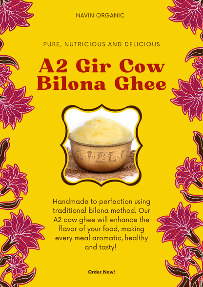 A2 Gir Cow's Bilona Ghee Tin (15L)