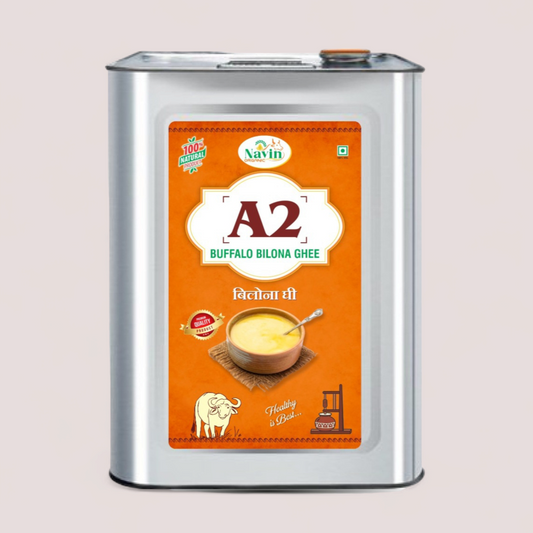 A2 Buffalo Bilona Ghee Tin (15L)