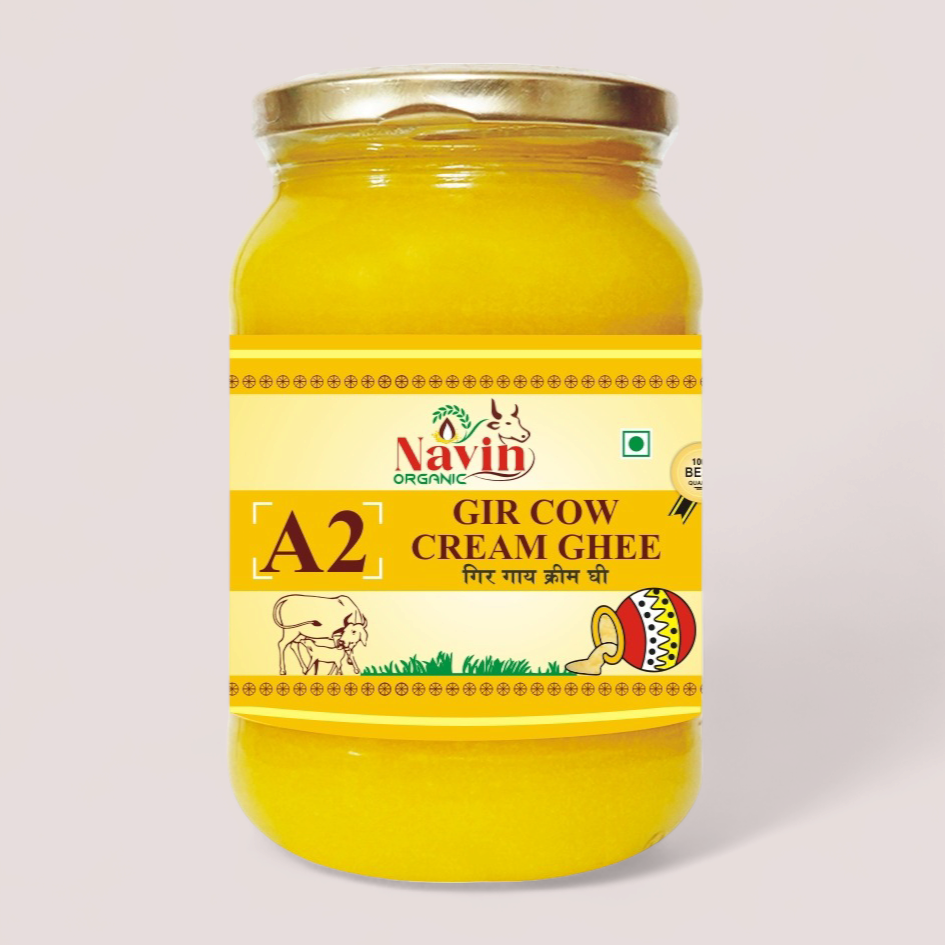 A2 Gir Cow's Cream Ghee (1L)