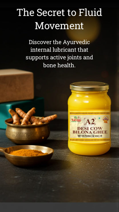 Navin Organic A2 Desi Cow Bilona Ghee | Pure Handmade Ghee | 100% Natural & Chemical Free